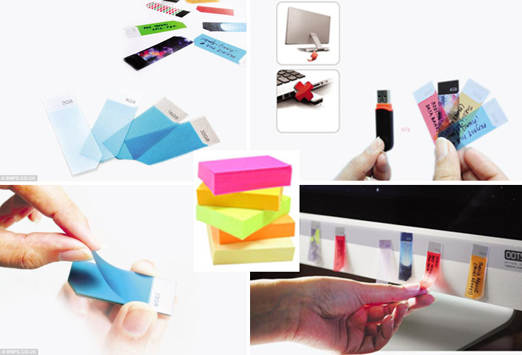 Datastickies Ganti USB, Cukup Tempelkan ke PC 